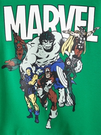 NAME IT Noise Marvel Sweatshirt Lush Meado